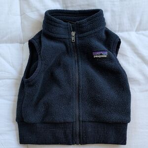 Patagonia Navy Fleece Vest